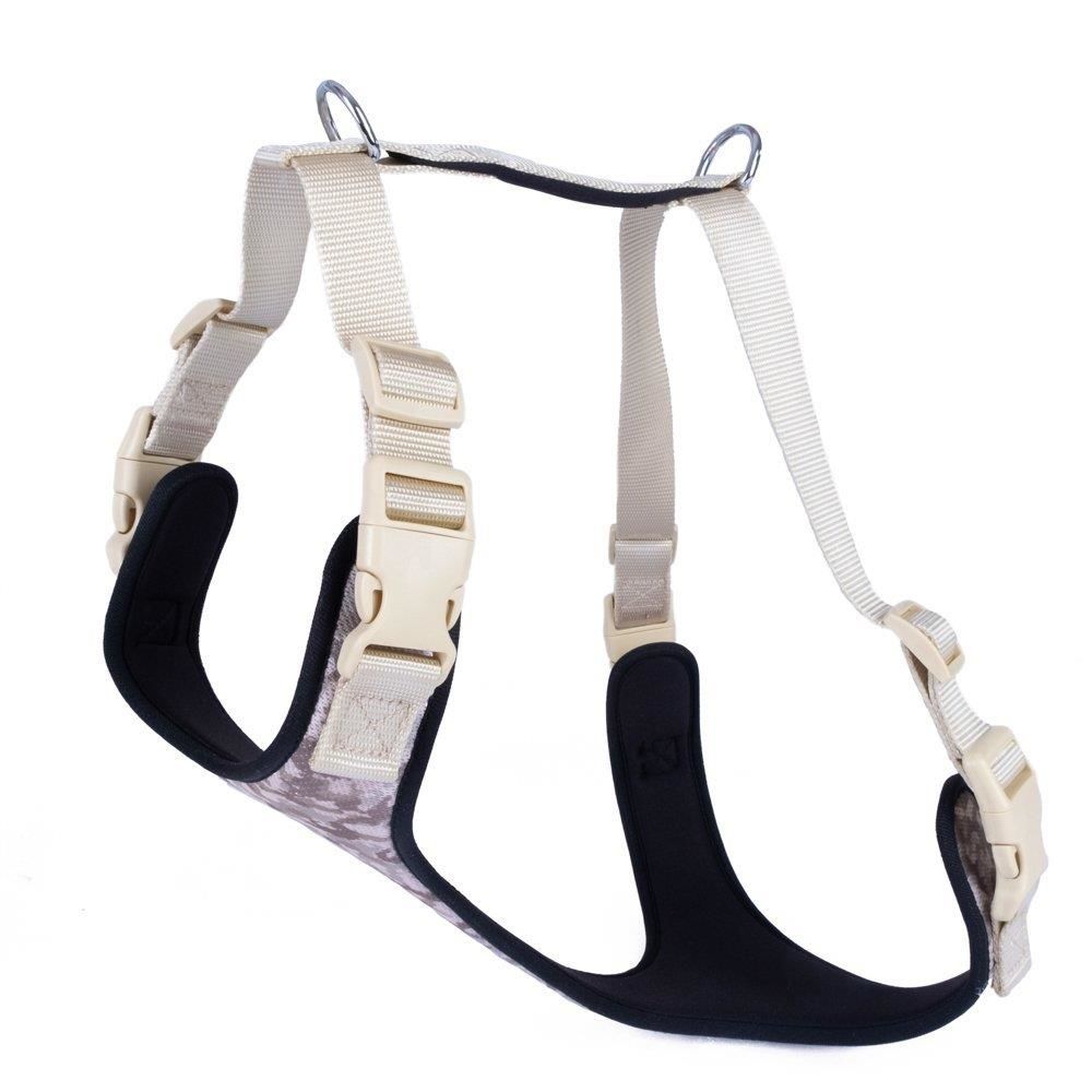 Doggie Havalı Dokuma Göğüs Tasması Kamuflaj 2X55-65Cm