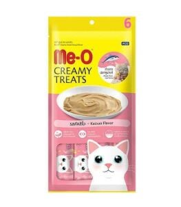 Me-O Creamy Somonlu Kedi Sıvı Ödül Maması 4x15gr