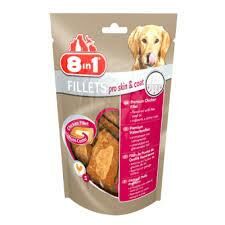 8in1 Pro Skin & Coat Tavuk Fileto Köpek Ödül Maması 80gr