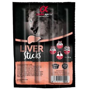 Alpha Spirit Ciğerli Sticks Köpek Ödülü 10 Gr 4 LU