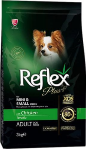 REFLEX PLUS DOG MİNİ & SMALL ADULT chıcken 3KG