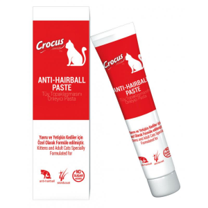 Crocus Anti-Hairball Paste Yavru ve Yetişkin Kedi Malt Macunu 30gr