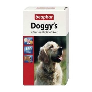 Beaphar Doggys Mix Biotin Taurin Köpek Vitamini 180 Tablet