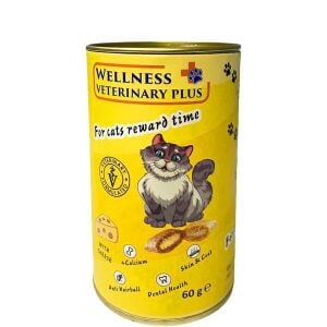 Wellness Veterinary Plus Peynirli Kedi Ödülü 60gr