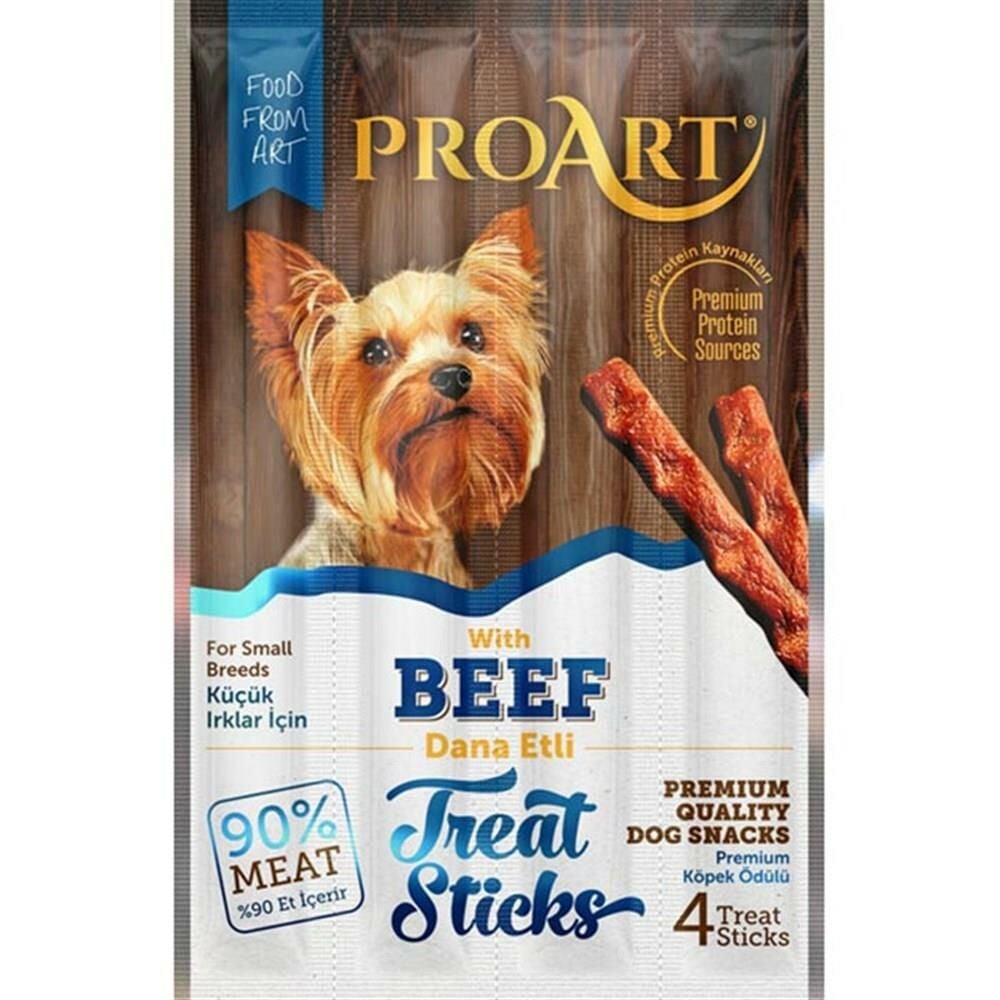 Proart Dana Etli Küçük Irk Köpek Stick Ödülü 4x5 gr