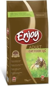Enjoy Tavuklu Yetişkin Kedi Maması 1kg (AÇIK)