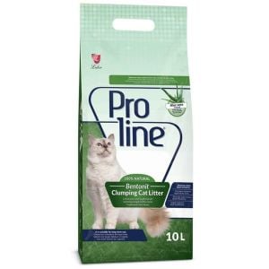 ProLine Aloevera Kokulu İnce Taneli Topaklaşan Kedi Kumu 10lt