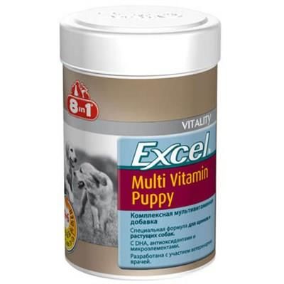 8in1 Excel Puppy Yavru Köpekler Için Multivitamin 100 Tablet