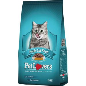Pet Lovers Tavuklu Yetişkin Kedi Maması 15kg