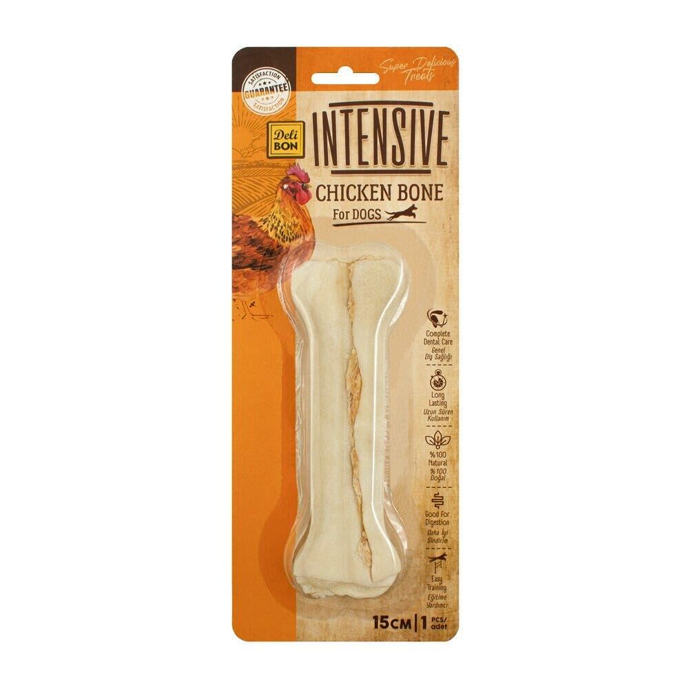 DELİBON İNTENSİVE TAVUKLU KEMİK 15CM 1Lİ PAKET