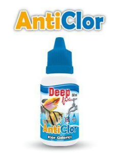 DeepFix Anti Clor Akvaryum Suyu Klor Giderici 50ml