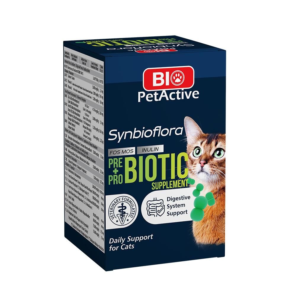 Bio Pet Active Synbioflora Kedi Probiotic 60 Tablet