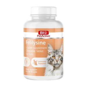 Bio PetActive Felilysine Kedi Bağışıklık Sistemi Güçlendirici Tablet 90 Adet