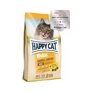 Happy Cat Minkas Hairball Control Tüy Yumağı Önleyici Yetişkin Kedi Maması 10kg