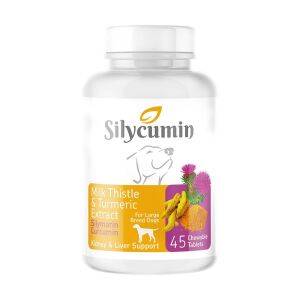 SILYCUMIN 1,5 45 TABLET (KÖPEKLER İÇİN ZERDAÇAL VE DEVEDİKENİ TABLETİ) 67,5 GR