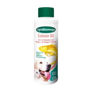 Optibiomega Somon Yağı Kedi Köpek Omega 3 ve 6 Besin Takviyesi 250ml