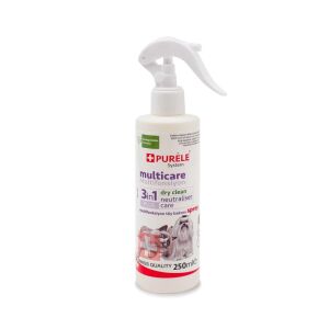 Purele Kedi ve Köpek Kuru Yıkama Tüy Bakım Spreyi 250ml