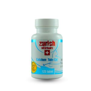 Zurich Kediler İçin Calcium Kalsiyum Tablet 125 Adet