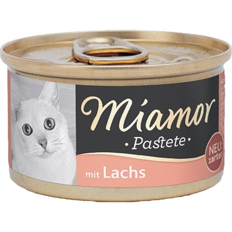 Miamor Pastete Somonlu Kedi Konservesi 85gr