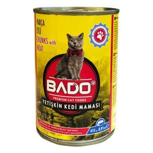 BADO YETISKIN YAS KEDI MAMASI ETLI 415 GR