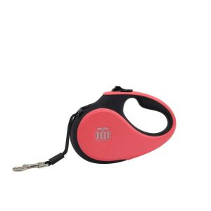 Doggie Otomatik Uzatma Tasması Soft Seri Pembe 15Kg/5Mt