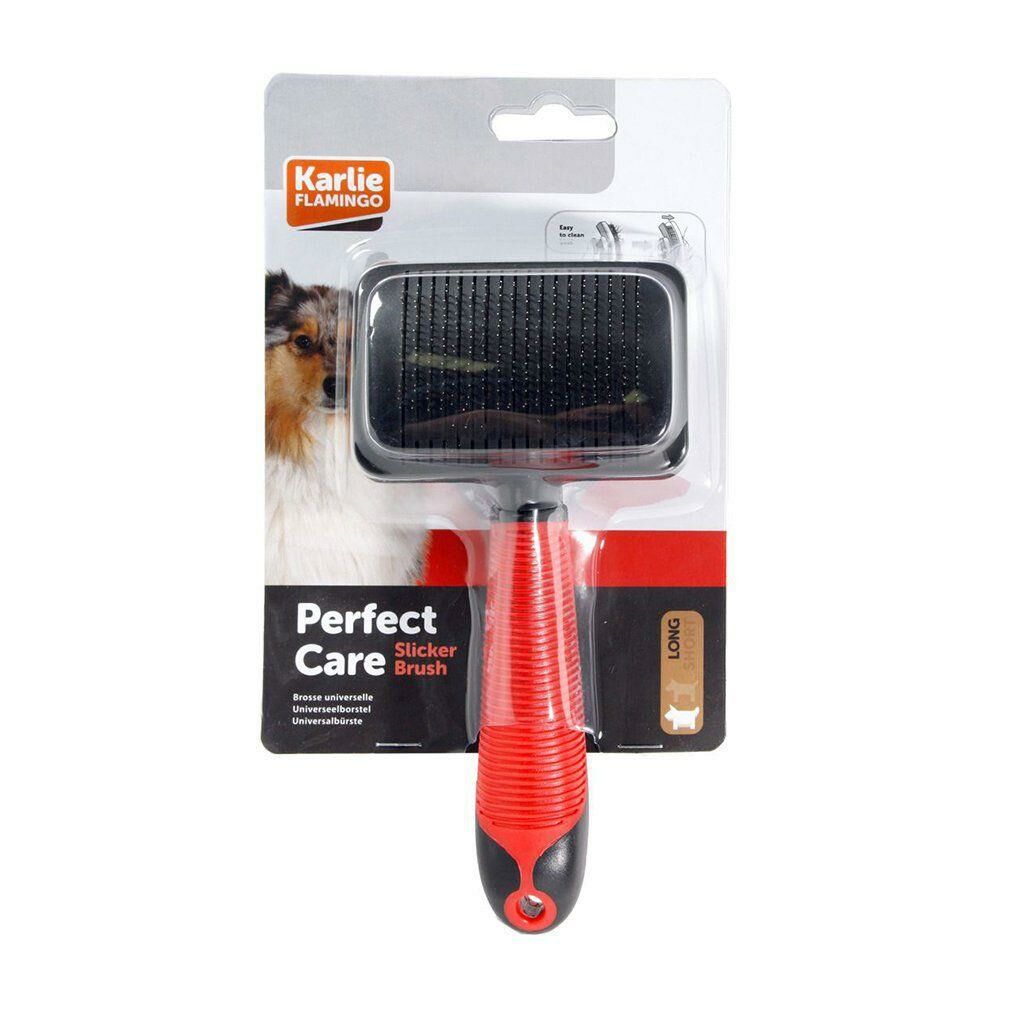Karlie Pro Kendini Temizleyen Kedi Köpek Fırçası 18x8,5x5 cm