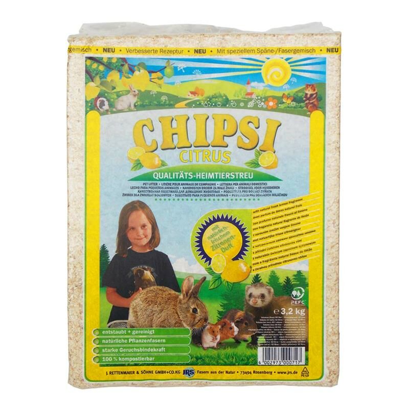Chipsi Limonlu Kemirgen Talaşı 15Lt