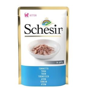 Schesir Pouch Kitten Ton Balıklı Yavru Kedi Yaş Maması 85gr