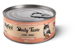 Reflex Daily Taste Mousse With Salmon Somonlu Kıyılmış Kedi Konservesi 85 Gr
