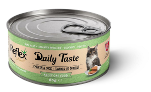 Reflex Daily Taste Mousse With Tavuklu Ördekli Kıyılmış Kedi Konservesi 85 Gr