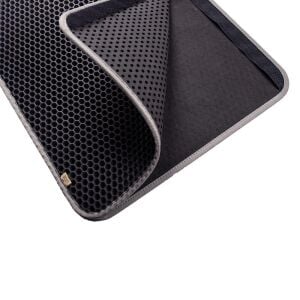 Cattie Kum Toplayıcı Fonksiyonel Kedi Paspası GRİ - L