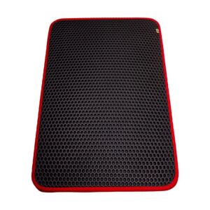 Cattie Kum Toplayıcı Fonksiyonel Kedi Paspası KIRMIZI - M