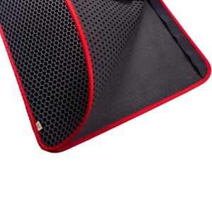 Cattie Kum Toplayıcı Fonksiyonel Kedi Paspası KIRMIZI - L