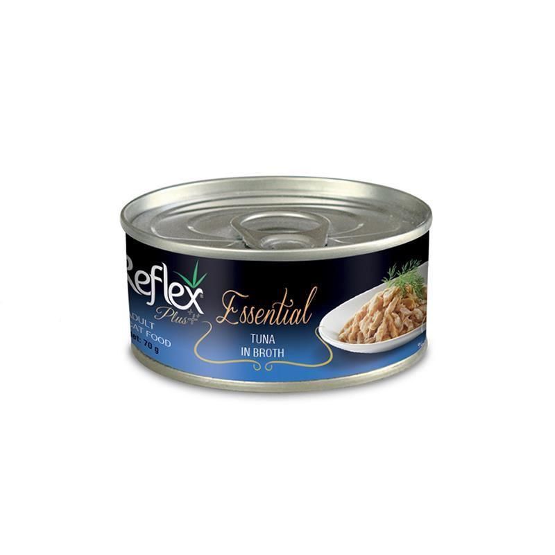 Reflex Plus Essential Atlantik Ton Balıklı Yetişkin Kedi Konservesi 70gr