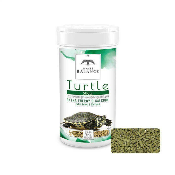 White Balance Turtle Sticks Kaplumbağa Yemi 100ml Orjinal Ambalaj