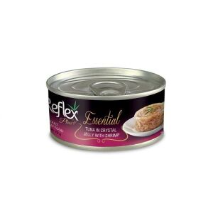 Reflex Plus Essential Jöleli Ton Balık ve Karidesli Yetişkin Kedi Konservesi 70gr