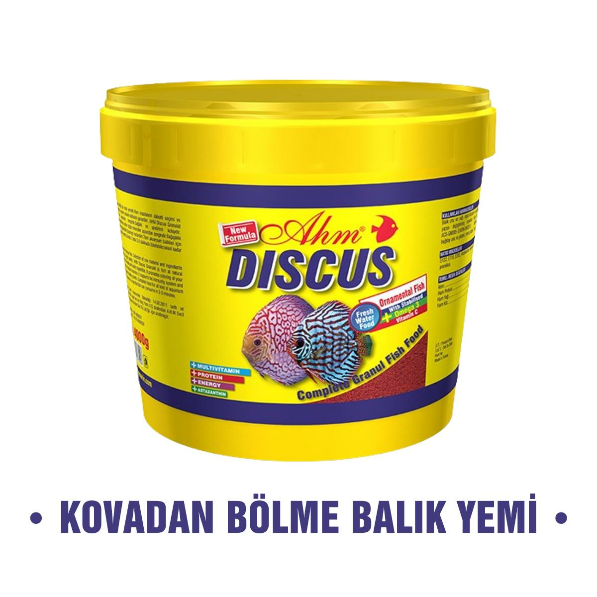 AHM Discus Granulat Balık Yemi 50gr (Kovadan Bölme)