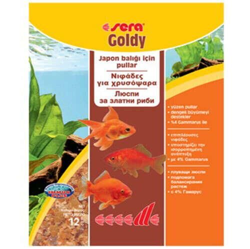Sera Goldy Japon Balığı Pul Yemi 12gr