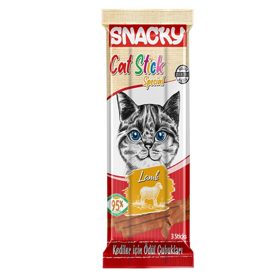 Snacky Stick Kuzulu Kedi Ödülü 3x5gr