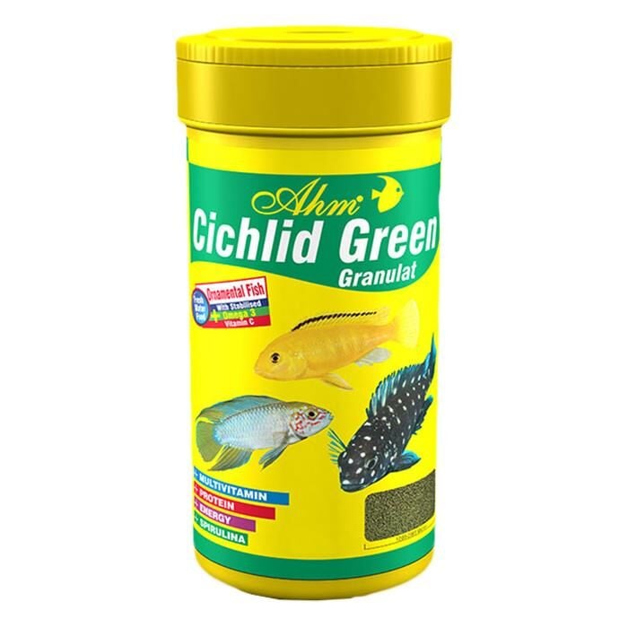 AHM Cichlid Green Granulat 100ml