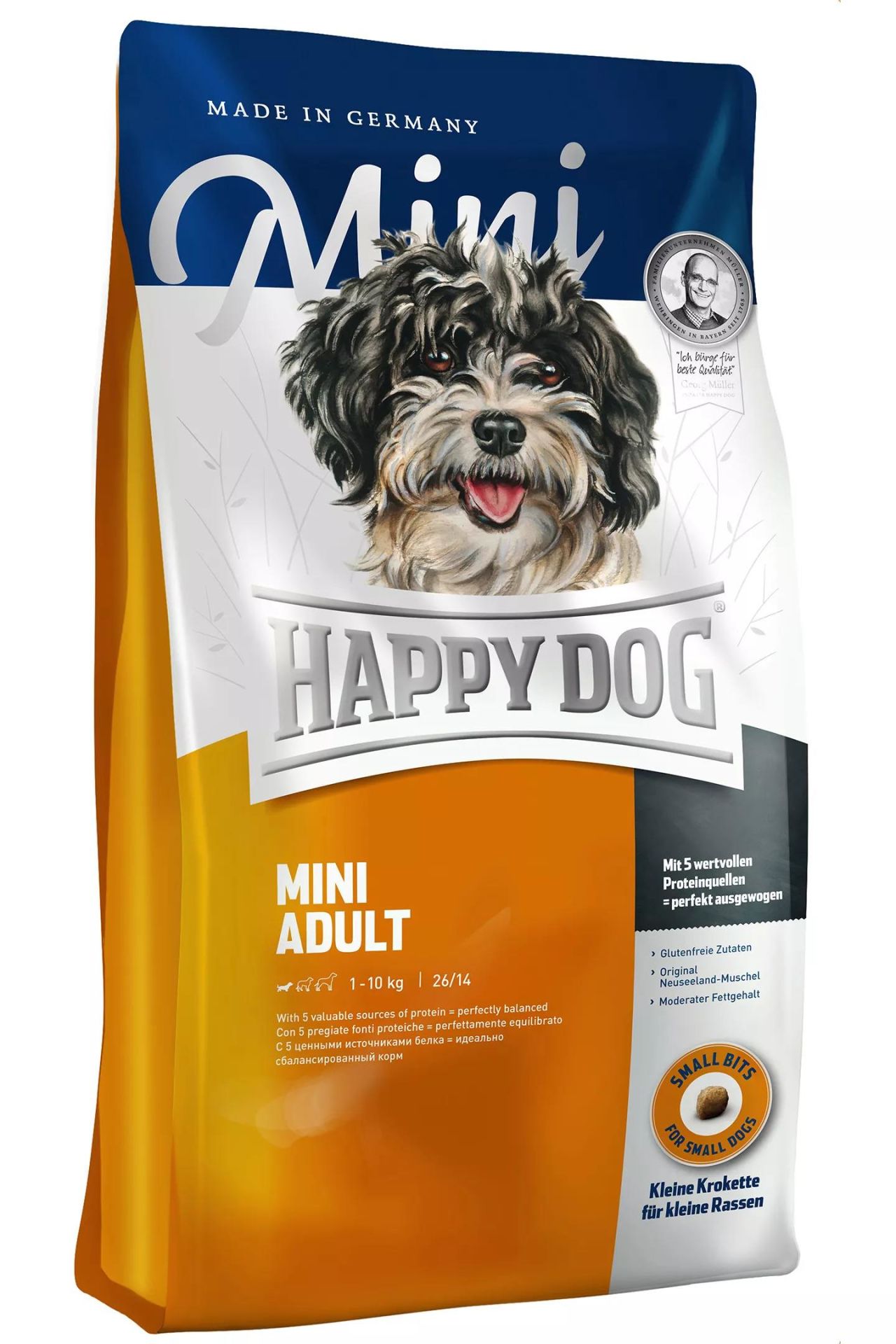 Happy Dog Fit & Well Adult Mini Yetişkin Köpek Maması 4kg