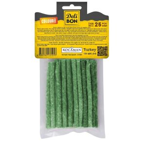 Delibon Super Munchy Çubuk Spirulinalı İnce 25 Adet