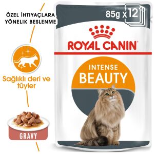 Royal Canin Pouch Hair&Skin Tüy ve Deri Sağlığı için Yaş Kedi Maması 85gr