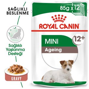 Royal Canin Mini Ageing Küçük Irk Yaşlı Köpek Pouch Konserve 85gr